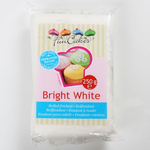 Roll fondant bright white - biely 250 g
