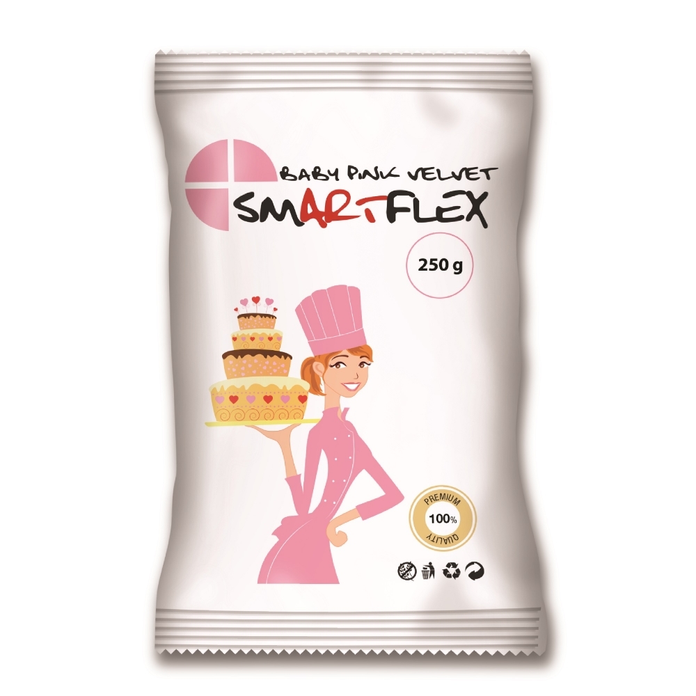 Smartflex velvet baby pink  ružový 250 g