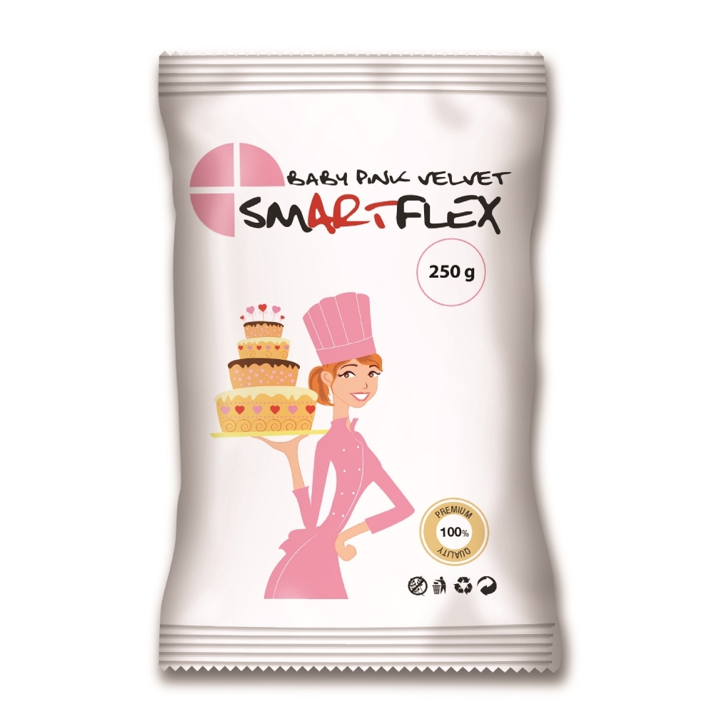 Smartflex velvet baby pink  ružový 250 g