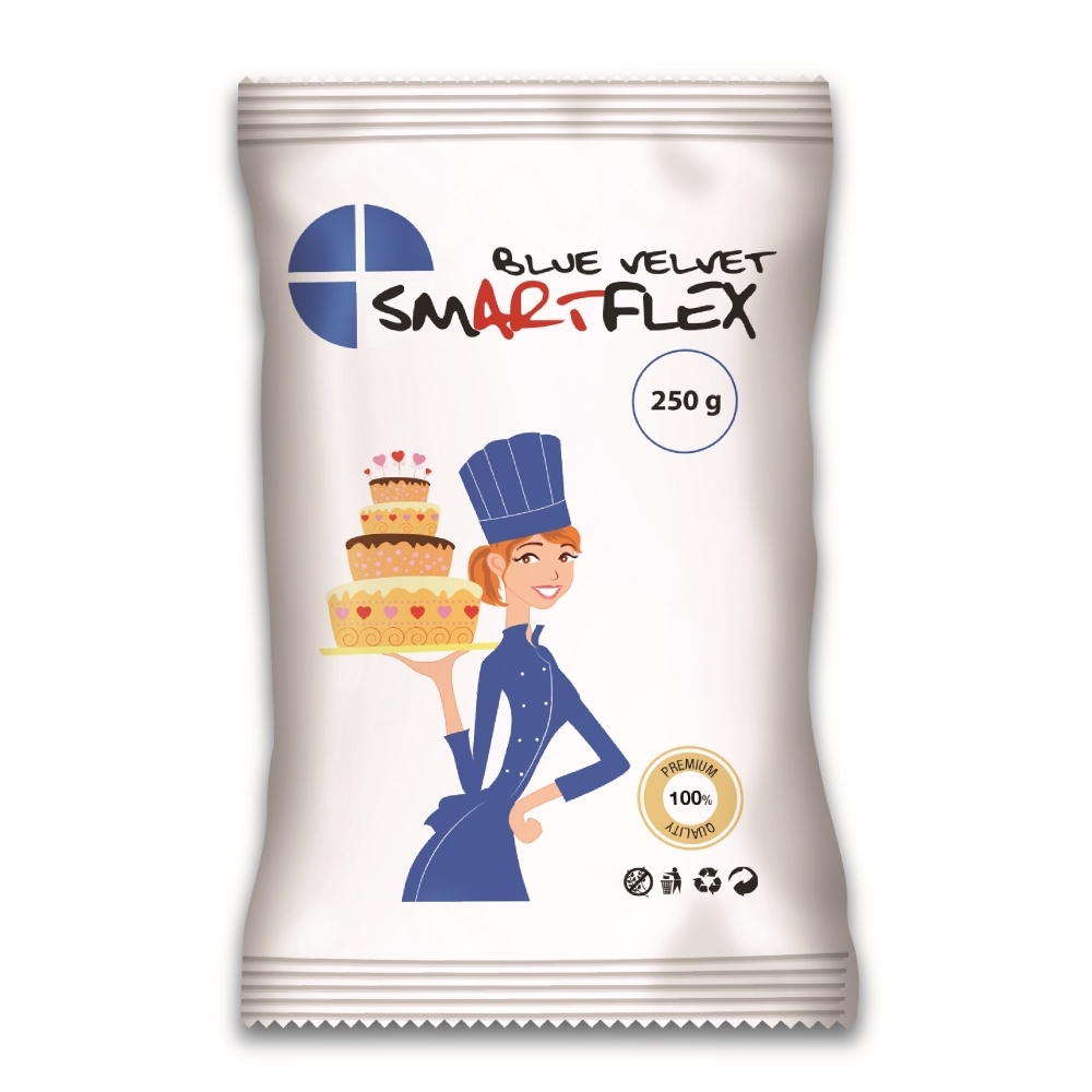 Smartflex velvet blue modý 250 g