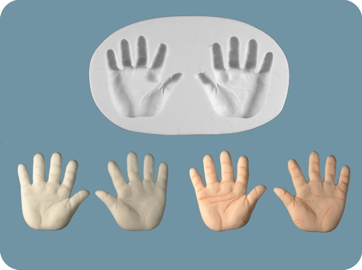 Sil.formička Baby Hands detské ruky