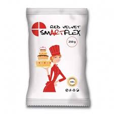 Smartflex velvet red - červený 250 g