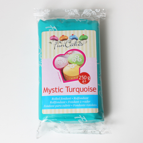 Fondant Mystic Turquoise 250g.