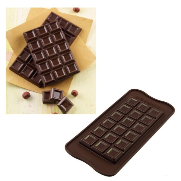 Sil.Forma na čokoládu tabuľka bar tablette