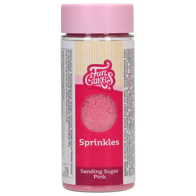 Fun Cakes - Cukrový piesok ružový 80g