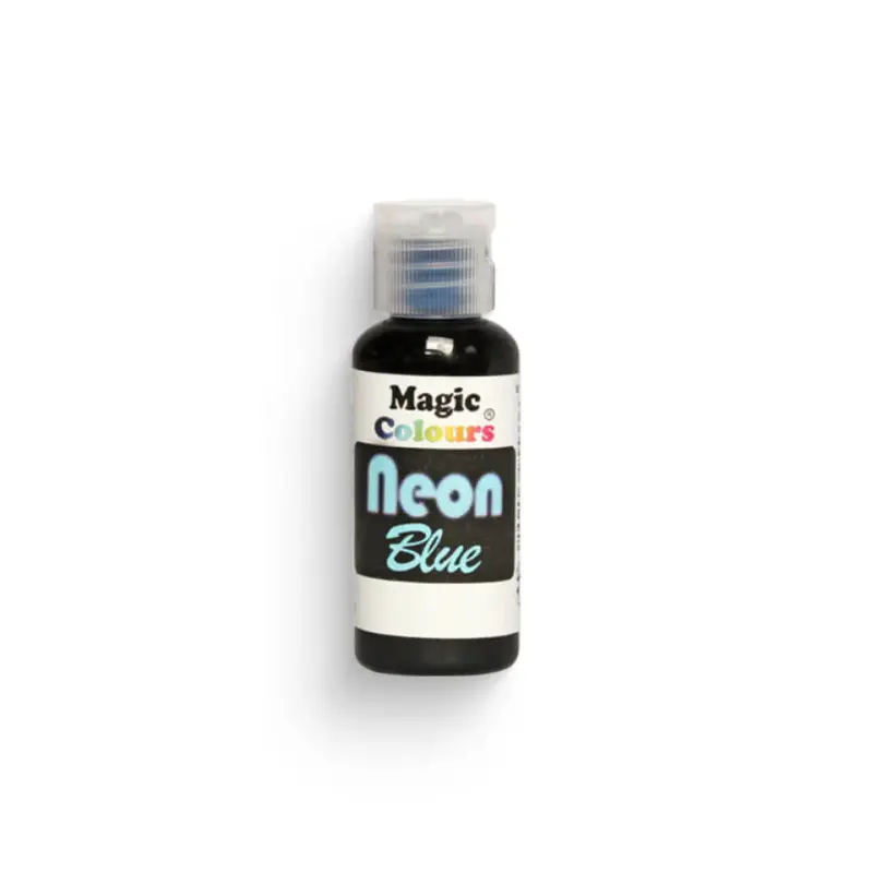Magic Colours - Gelová farba neónovo modrá 32g