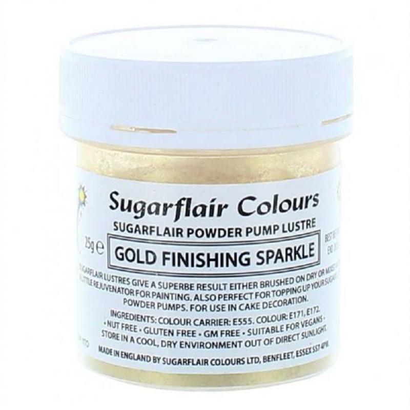 Extra jemný  púder Gold Finishing Sparkle, zlaté trbietky - náhradná náplň 25 g