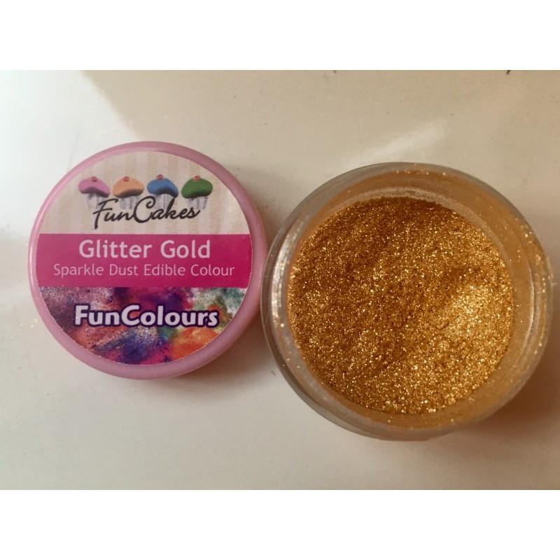 Prášková farba Glitter gold 2,5 g