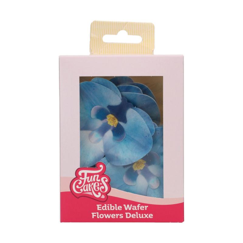 Vafl.kvety deluxe orchid modré 10ks/bal.F53885