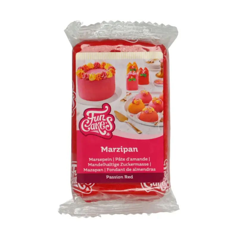 Fun Cakes Marcipán Passion Red červený 250g