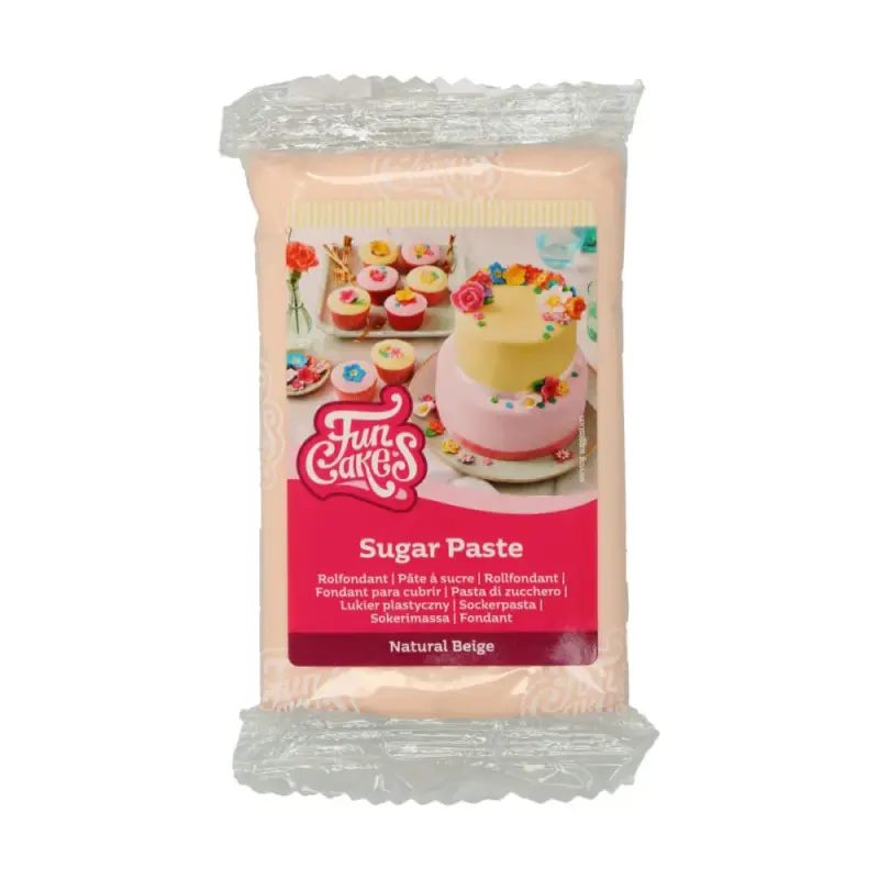 FunCakes Cukrová pasta Natural Beige telová 250 g