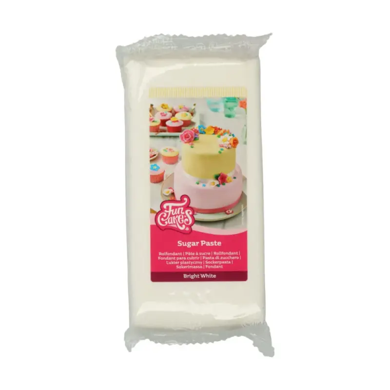 Fun Cakes Cukrová pasta Bright White biela 1kg