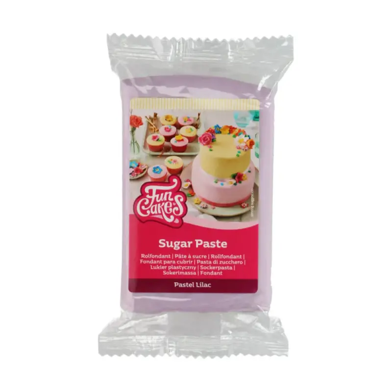 FunCakes Cukrová pasta Pastel Lilac pastelovo fialová 250 g