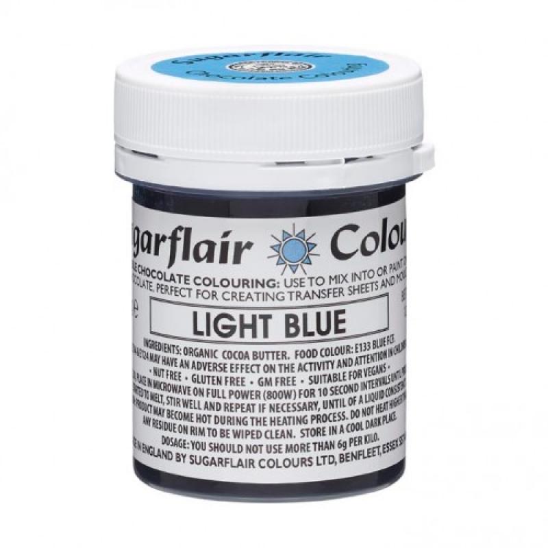 Farba do čokolády Light Blue sv.modrá 35g