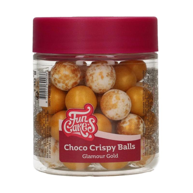 Čokoládové gule Glamour Gold 130 g