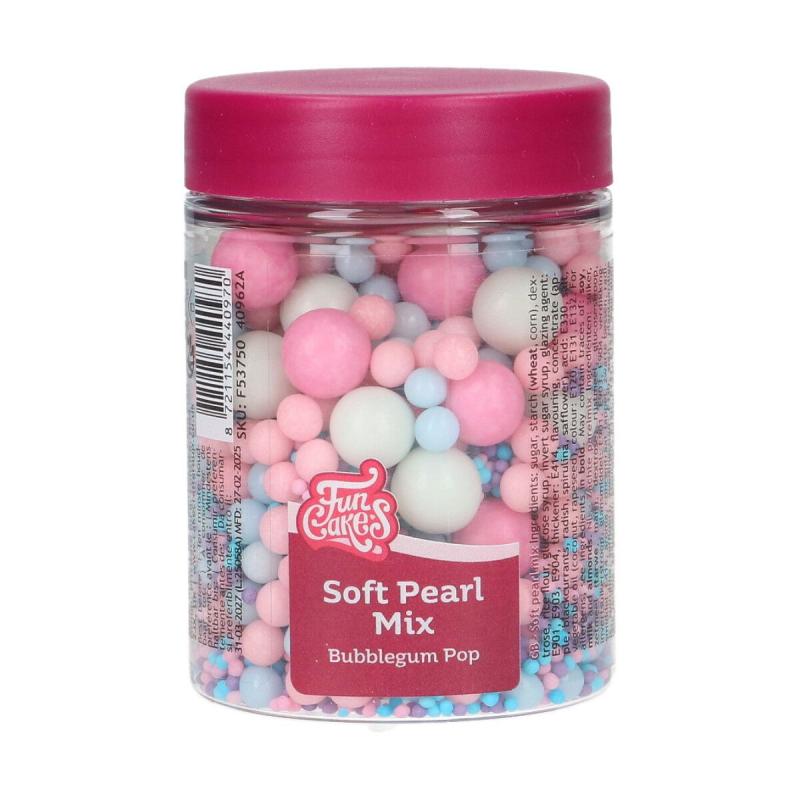 Mix Soft Pearl Bubblegum Pop 80g