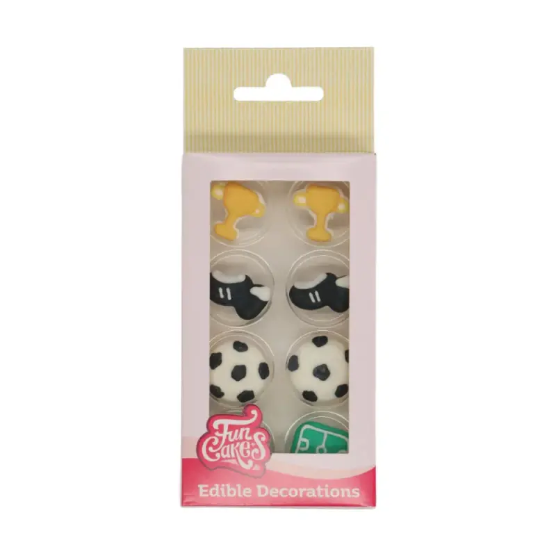 Fun Cakes Cukrové dekorácie - Futbal