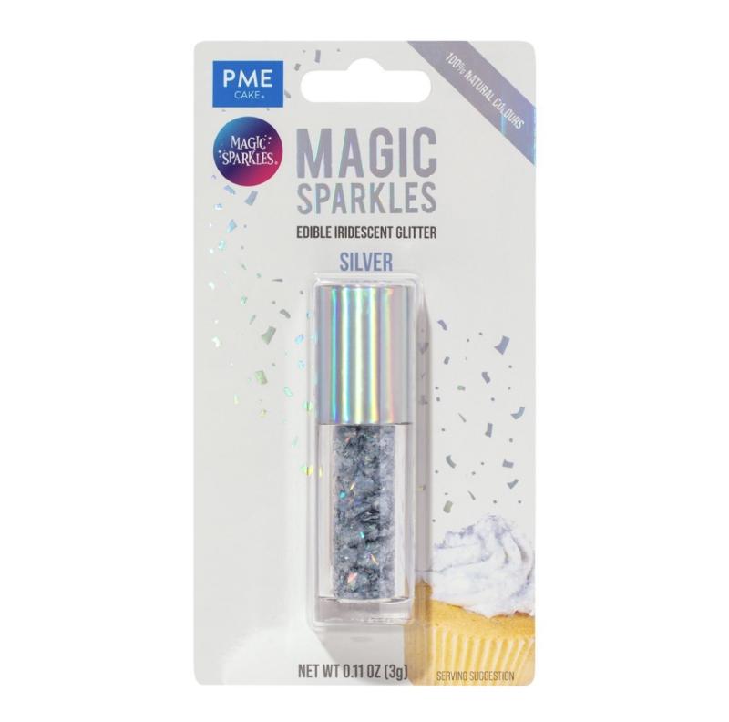 PME - Magické trblietky (strieborná)