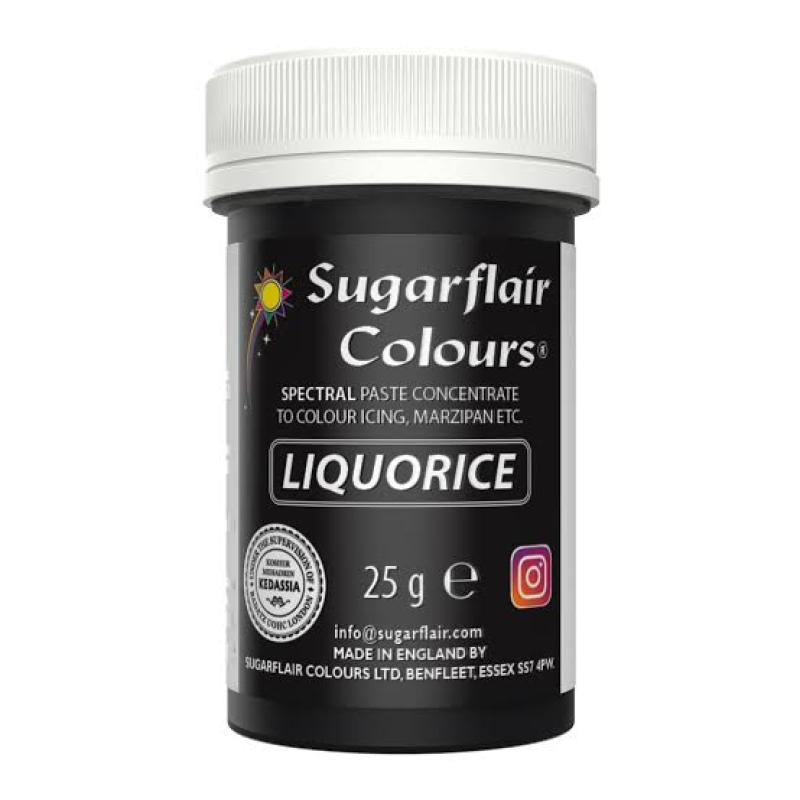 Spectral koncentrovaná farba Liquorice, čierna 25g