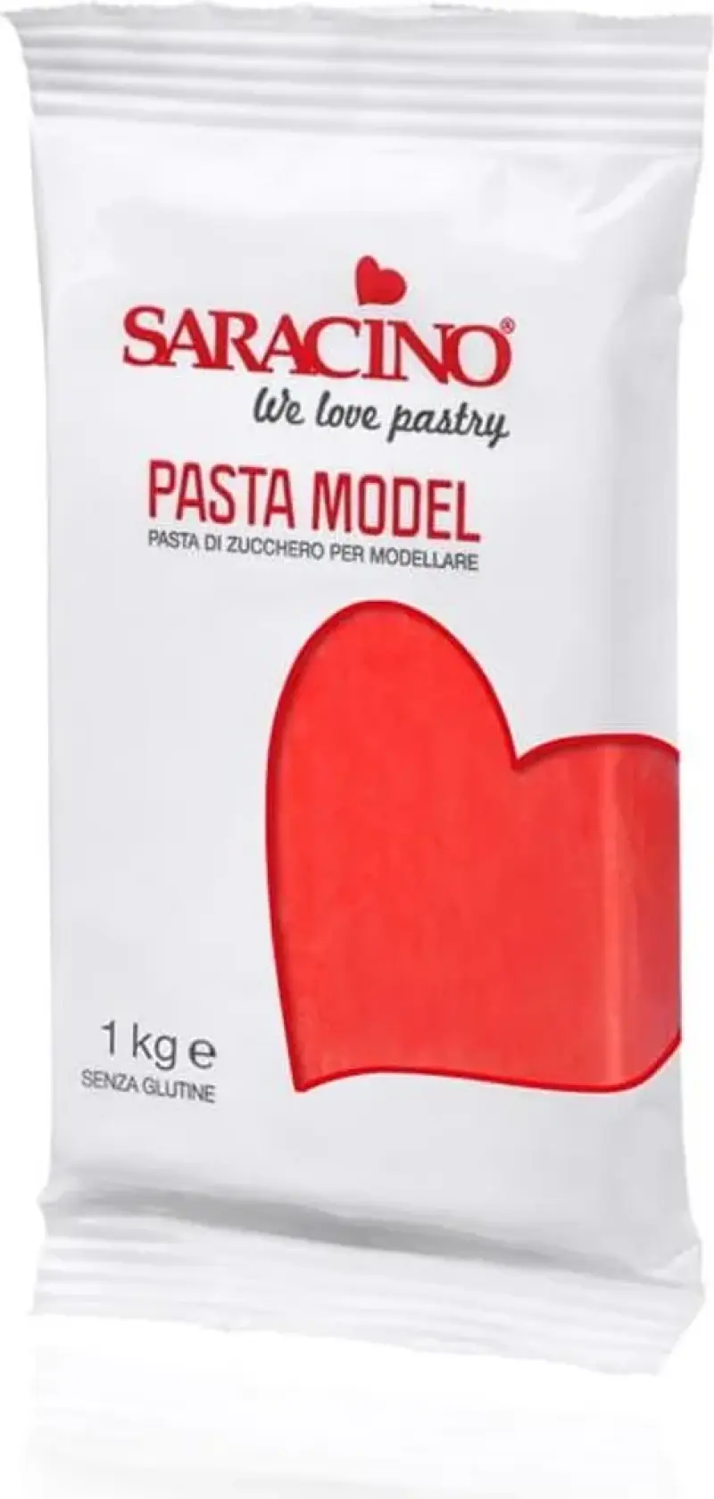 Modelovacia hmota Saracino 1kg červená